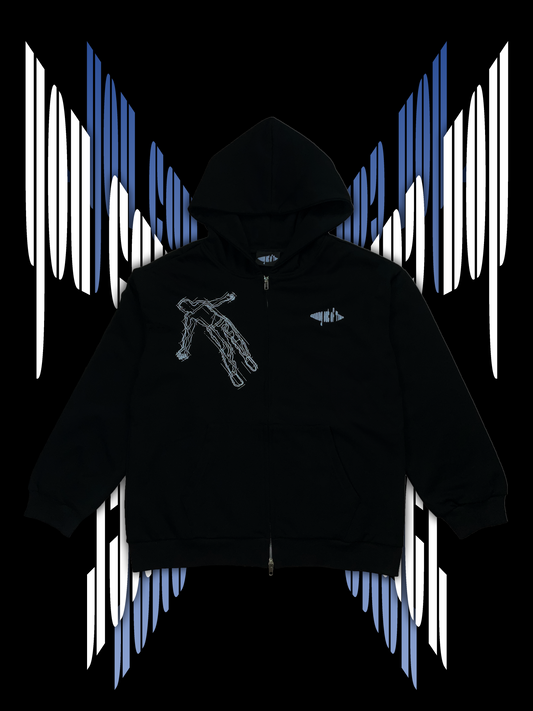 fallin double zipper