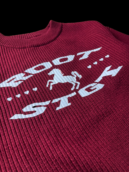 cherry knit