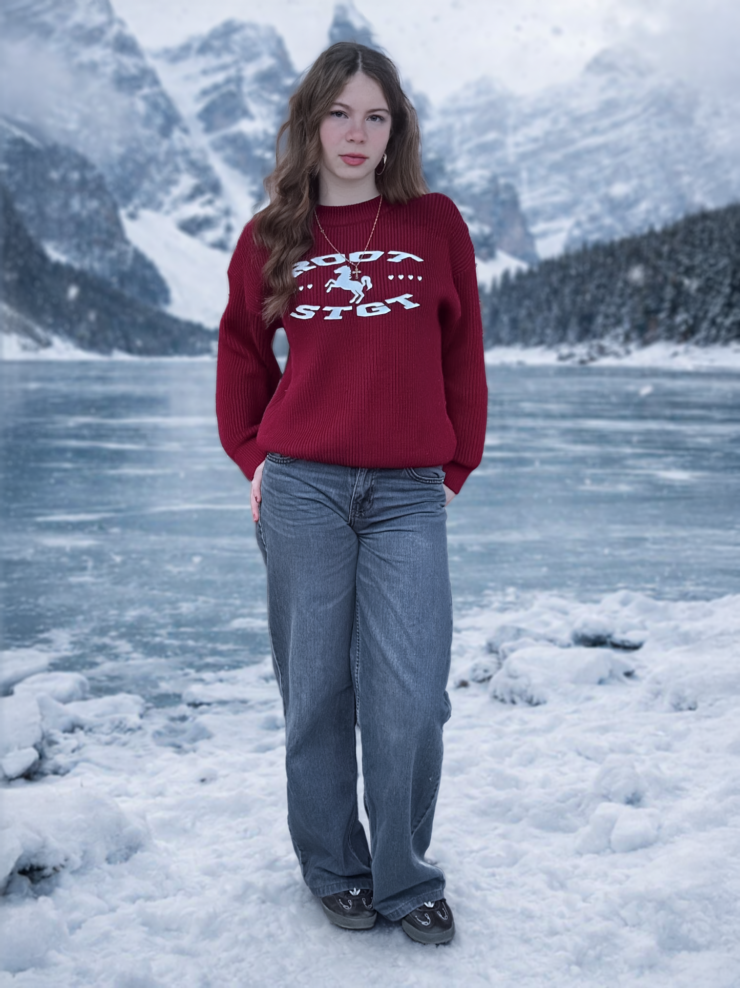 cherry knit